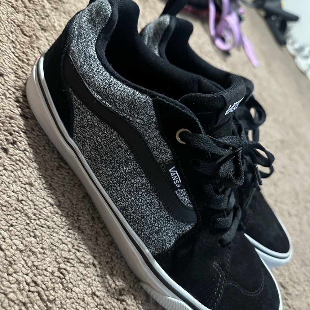 Vans Charcoal and Black High-Tops - Picture 5 of 6